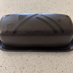 Platzgraff Modern Black Butter Dish