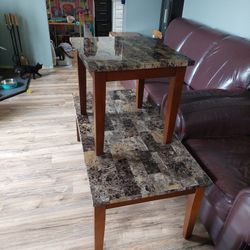 One coffee table and one lamp table