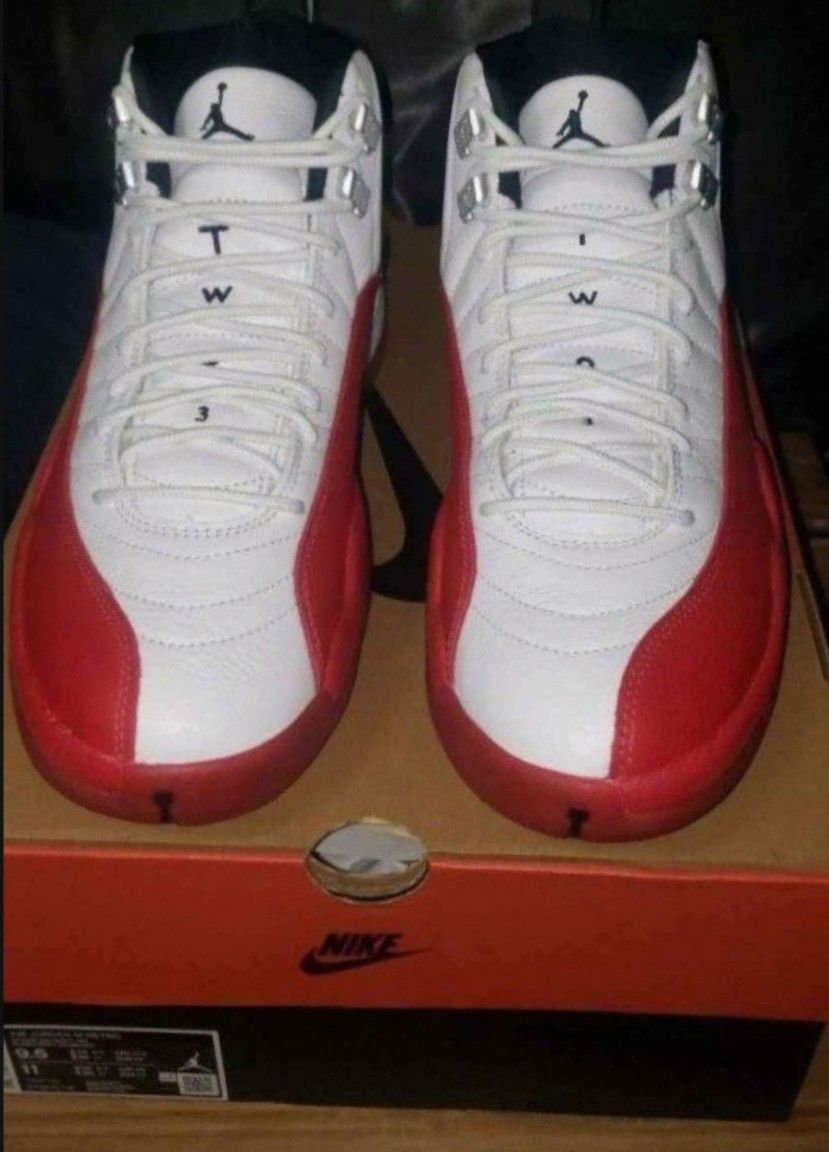 Jordan 12 Cherry Authentic DEAD STOCK NEW