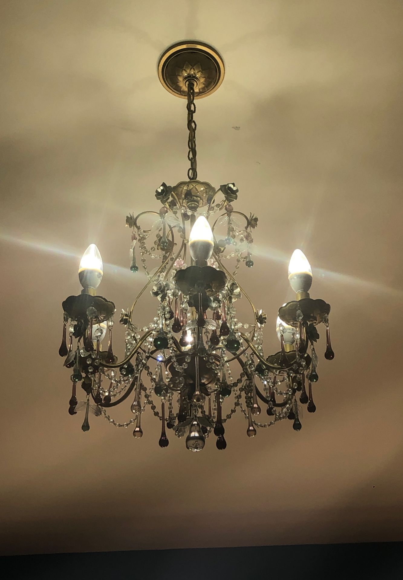 Beautiful antique chandelier