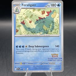 Illustration Contest 2024 Feraligatr Promo (35+ Available)