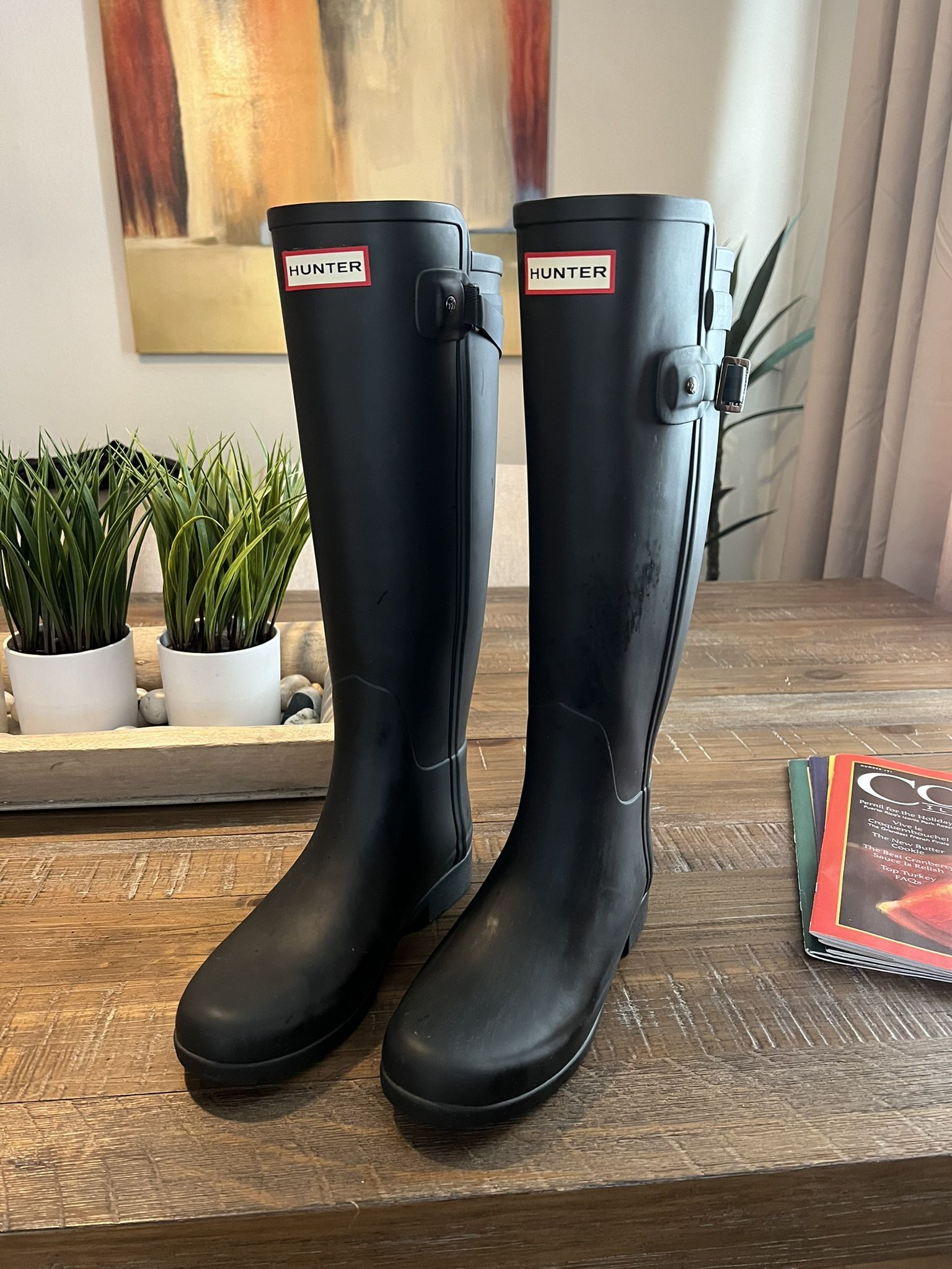 Hunter Rain Boots Size 6