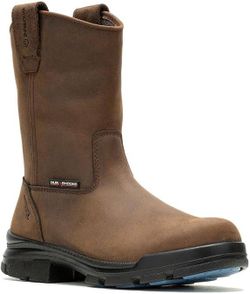 New Size 11 WATERPROOF Work Boots Men Wolverine Durashocks Sr Icon Wellington
Sole material: Polyurethane
Height: Calf High
Shaft circumference: 10.5