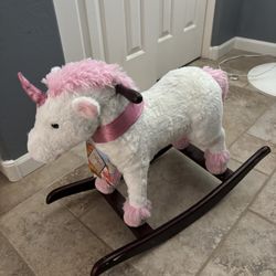 Rocking Unicorn Plus Carriage