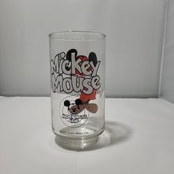 Mickey Mouse Club Vintage 80's Drinking Glass Preowned (MM)