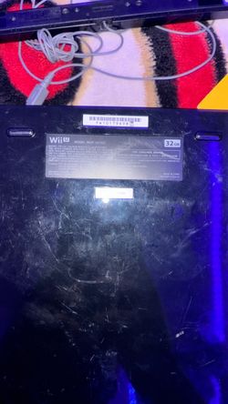 Wii U 32 gigabytes