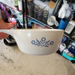 Vintage Cornflower Saucecpan, Little Wear