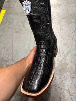 Botas cocodrilo caballeros