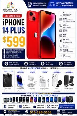 iPhone 14 Plus 256gb Factory Unlocked