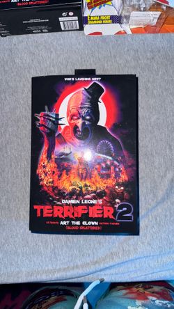 NECA Terrifier 2 Art the Clown (Blood Splattered)