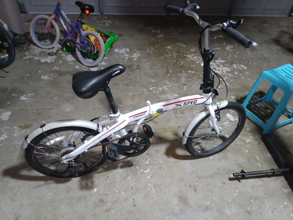 xspec foldable bike.20' 7speed