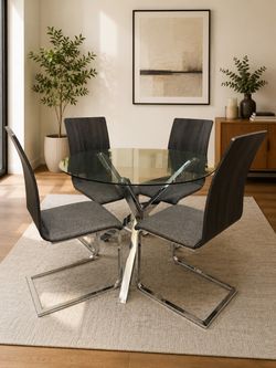 Dining table + chairs