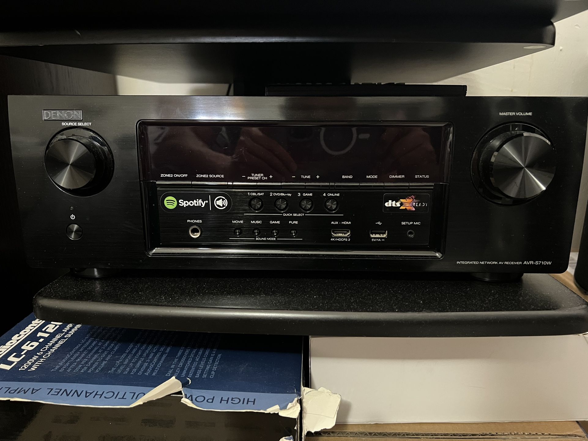 Polk audio home theater set up denon receiver 7 2 dolby atmos for