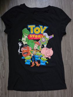 Toy Story Black Graphic T-Shirt