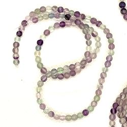 Strand Of 4mm Fluorite Beads