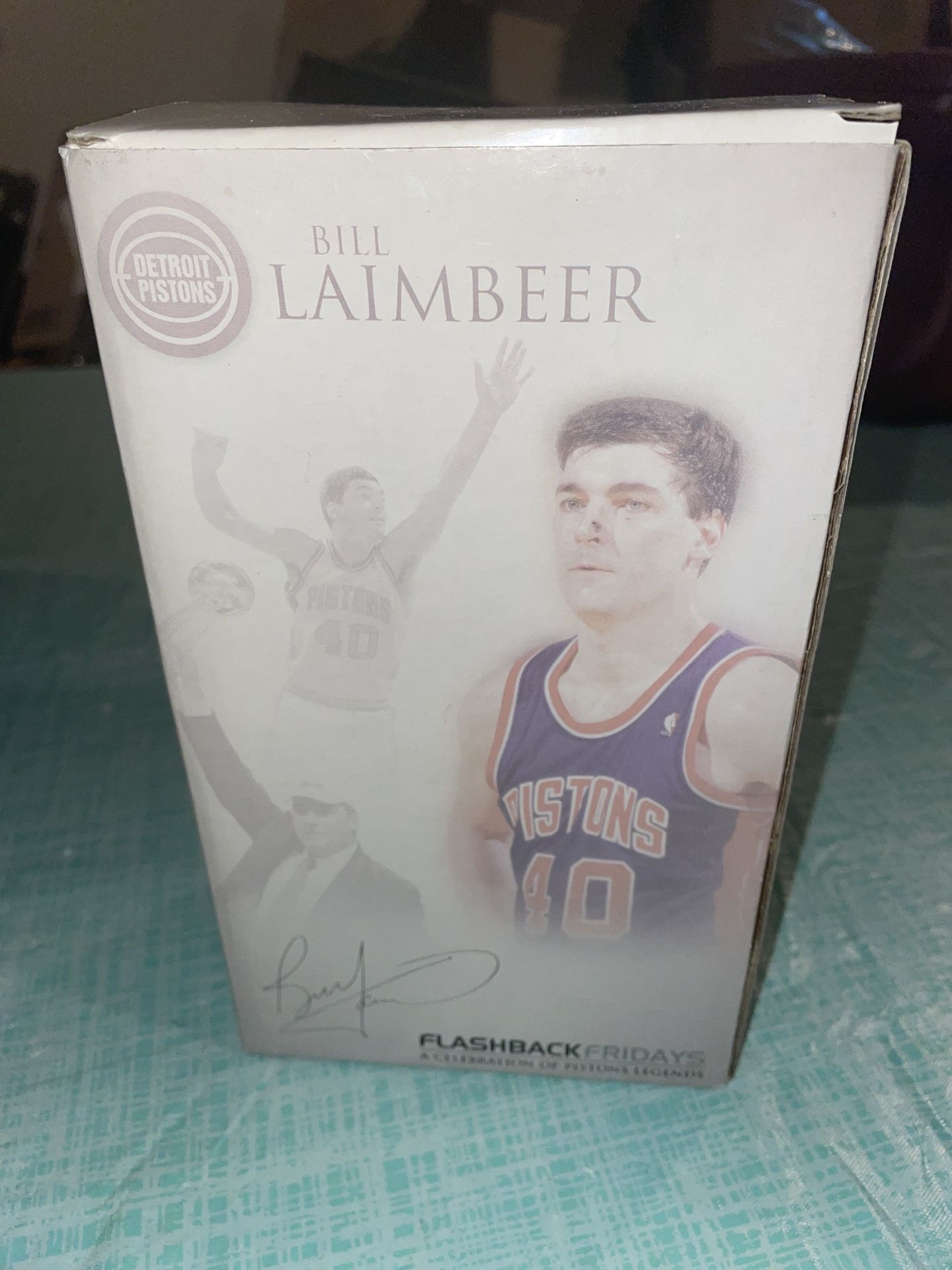 Bill Laimbeer Figure Figurine Figure Pistons SGA Statue New Rare