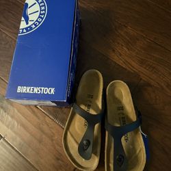 Birkenstock Gizeh, Black, Size 39