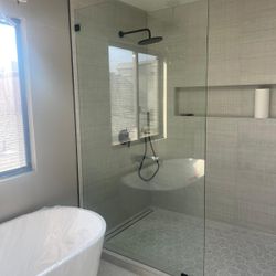 Custom Shower Glass Door 