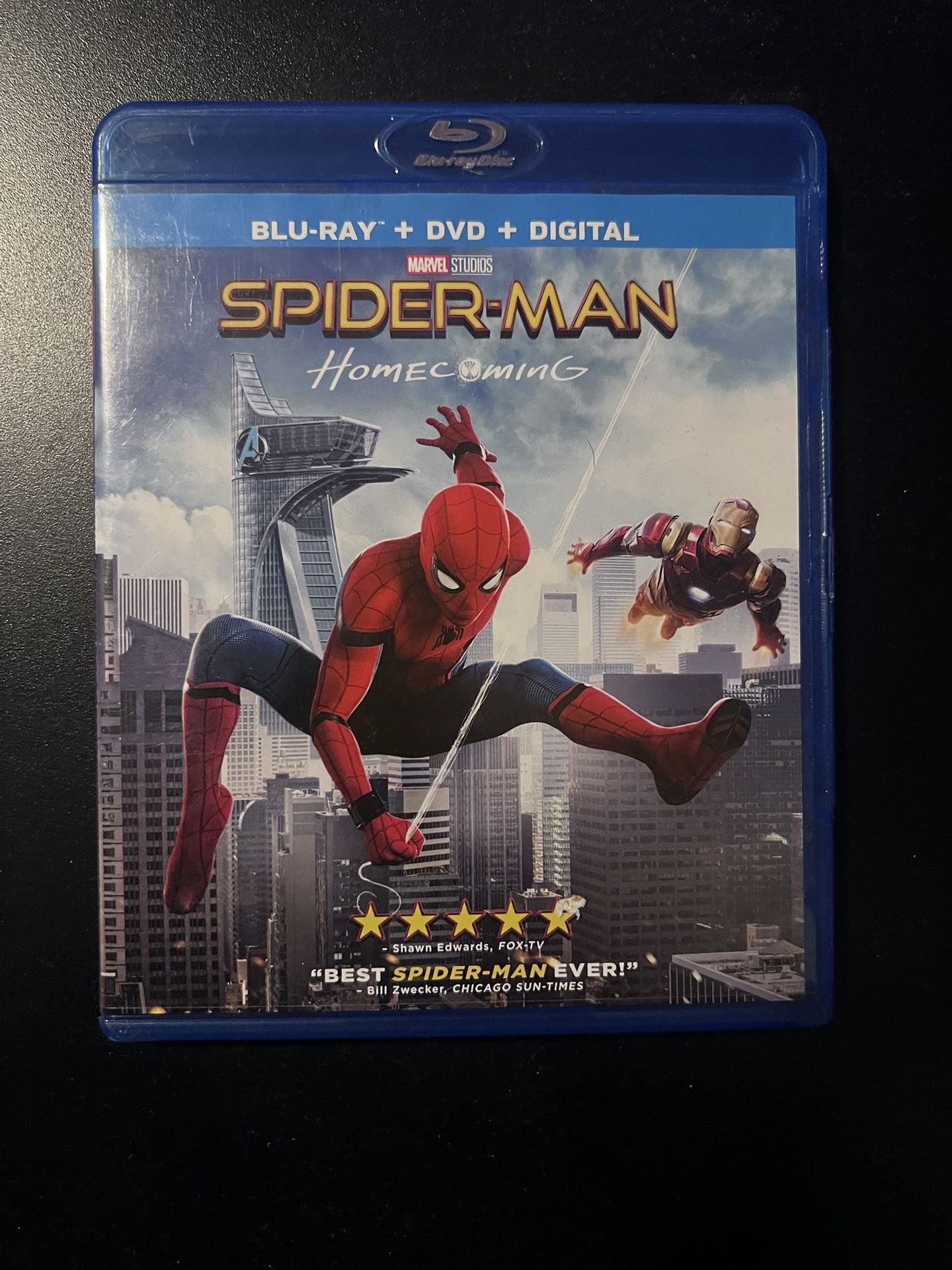 Spider Man Homecoming Blu Ray