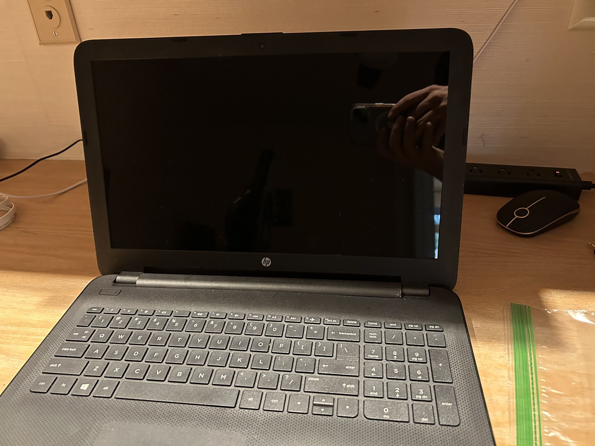 HP Black Laptop for Parts