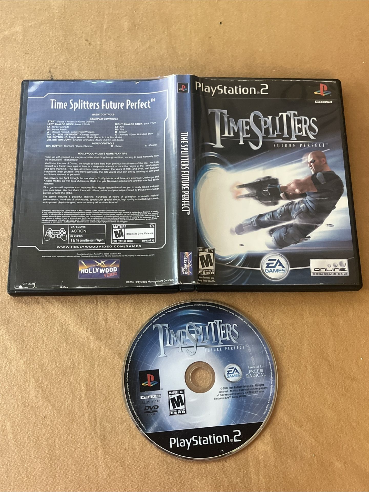 TimeSplitters: Future Perfect (Sony PlayStation 2, 2005) PS2 Disc Only