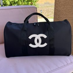 Authentic Chanel Duffle/Travel/Gym VIP bag