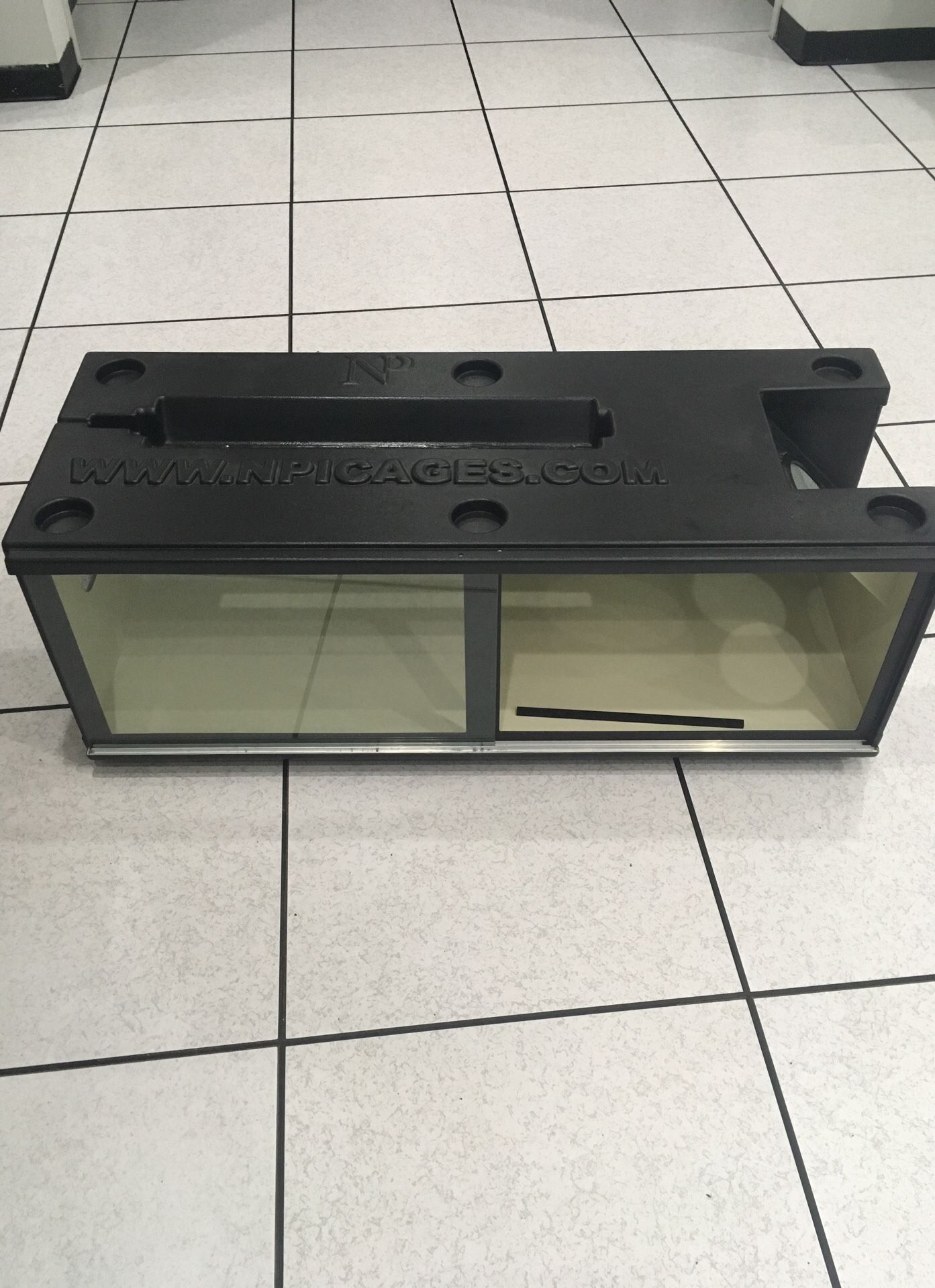 NPI Cages stackable reptile cage