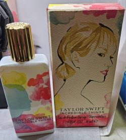 Taylor Swift Incredible Things Eau De Parfum Spray 1 Fl Oz Full  Rare Discontinued  Authentic 