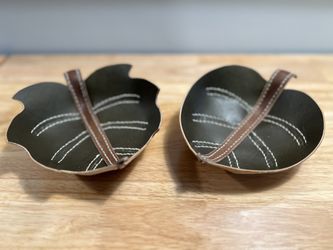 Leather Valet Trays - Keys/wallet Holder