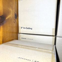 Sonos Sonance 8” In-Ceiling Architecture Speakers (1xPair, Brand New Sealed, Includes Warranty) Model:  INCL8WW1