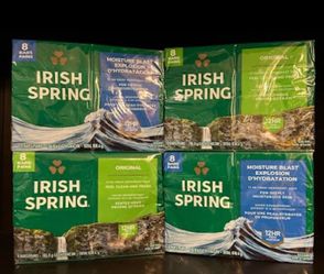 (8-BAR PACK) IRISH ☘️ SPRING BAR SOAPS