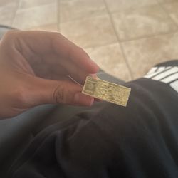 Gold 10k Two Finger Ring Benjamin Franklin Golden Ring Asking 400$ Or Best Offer Semi Solid Golden Ring Can test Before Buying