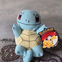 Toy Factory Pokémon Squirtle 9 Inch Plush
