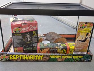 Reptilian  habitat 10 gallon starter kit
