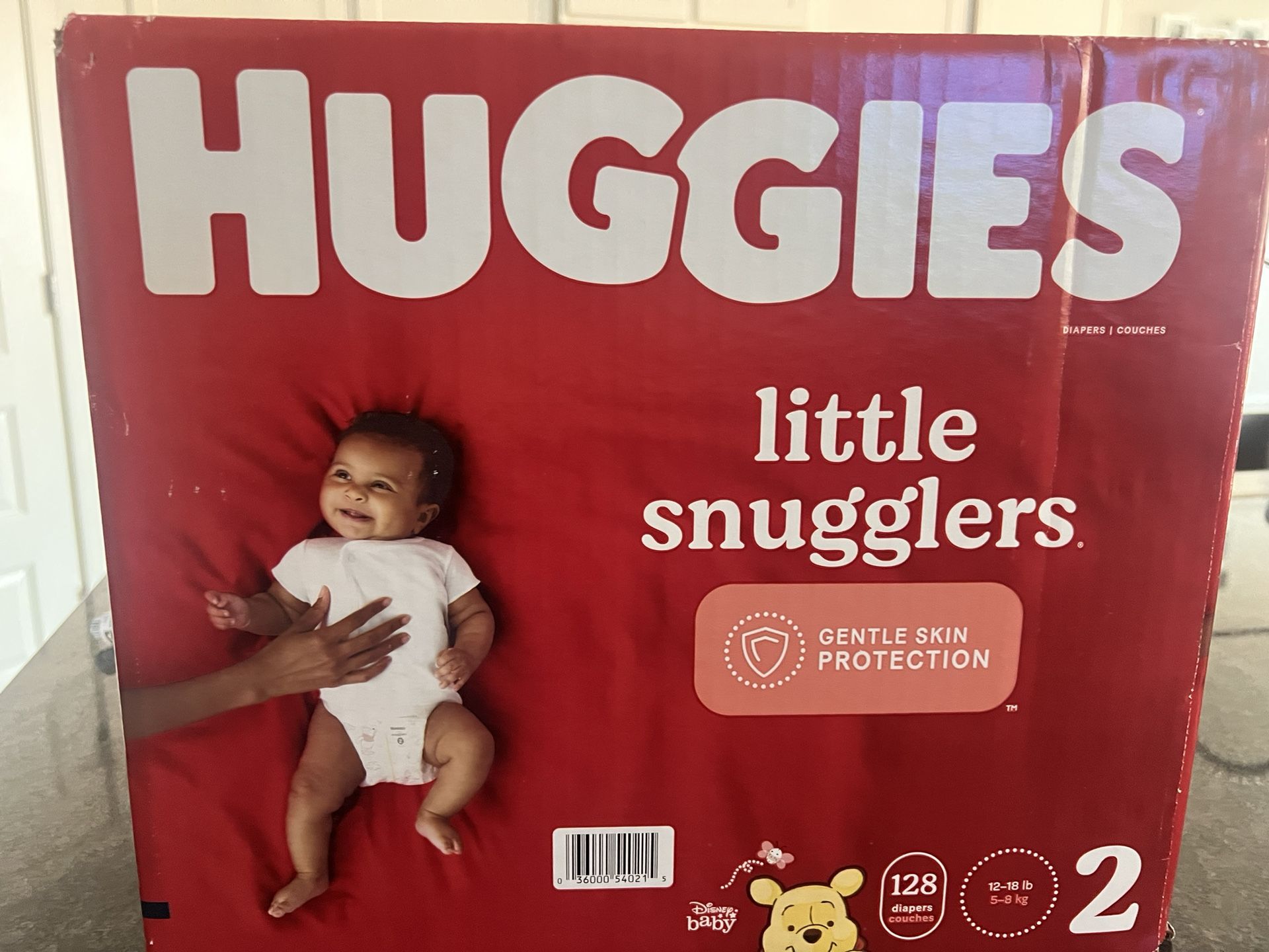 Huggies Diapers Size 2 Qty 128