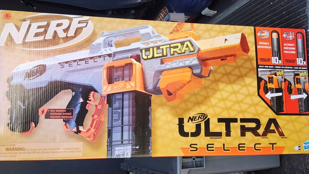 2 New Nerf Ultra Automatic Dart Shooters
