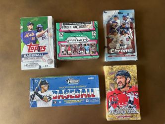 Hobby boxes for sale baseball soccer hockey see prices below