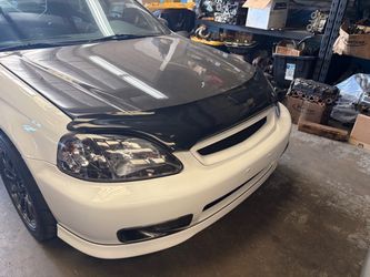 Honda civic ek/em1  “hood visor”