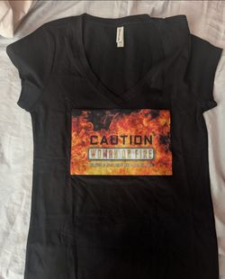 Graphic V-Neck T-Shirt