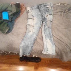 Black Premium Skinny Flex Jeans 