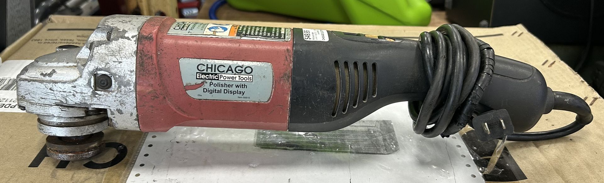 Chicago electric polisher 66615 ( Hablamos Espanol )