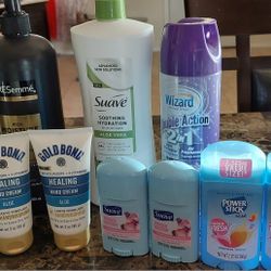 New Creams, Deodorants