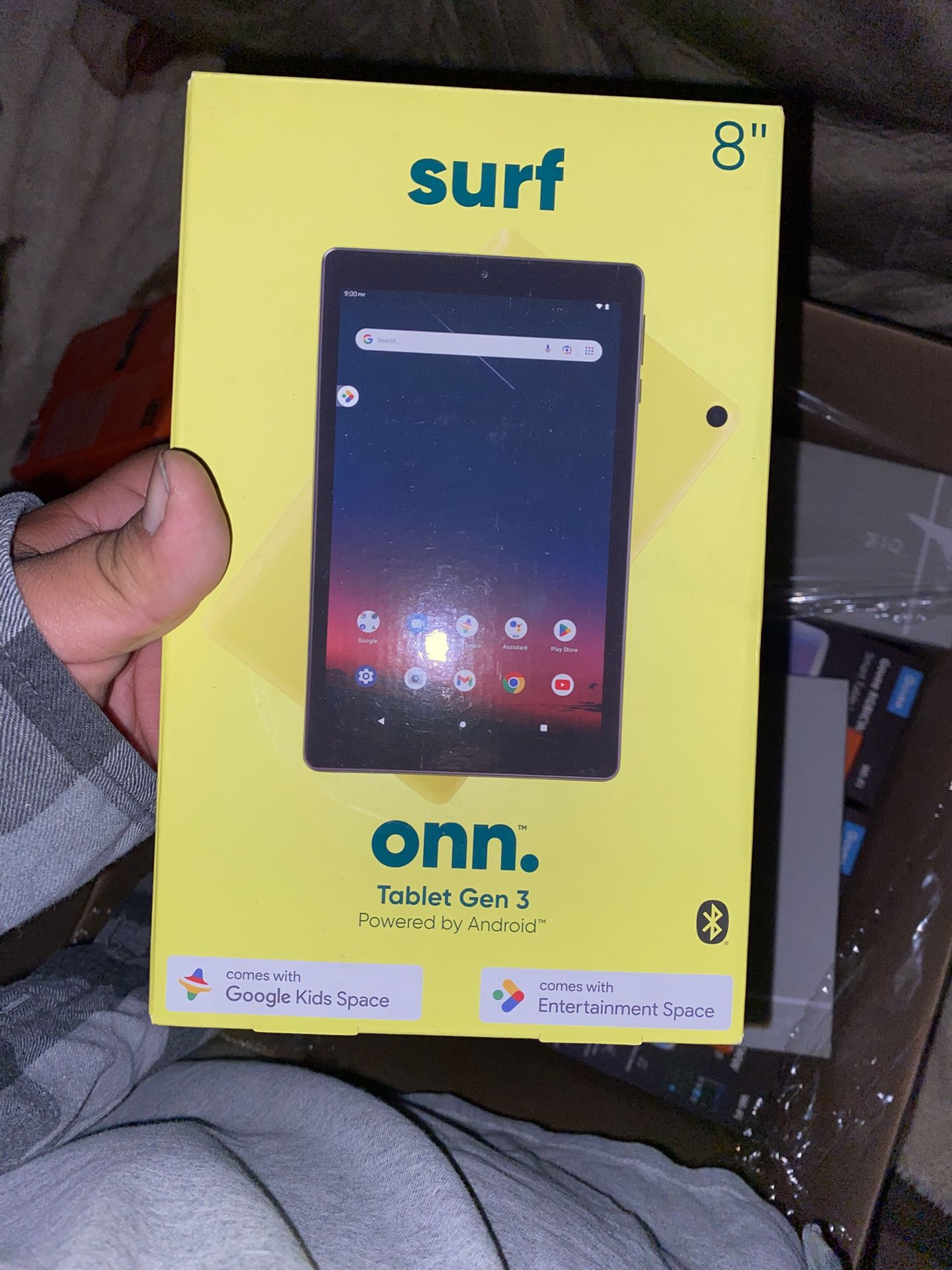 onn 8" Tablet, 32GB, (2024 Model