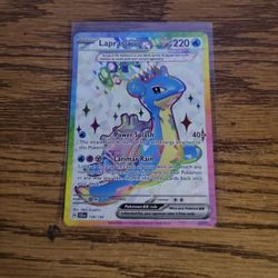  Pokémon Lapses EX Crown Zenith 