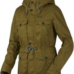 Oakley Tamarack Womens Small Sherpa Fleece Lined Hooded Parka Jacket