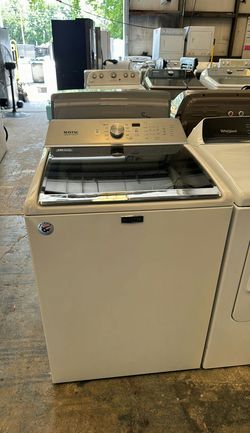 Maytag Top Load Washer - Agitator Stainless Steel Drum