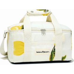 Brandnew Business & Pleasure Co. Holiday Cooler Bag - Perfect for Beach Days & Picnics - Keeps Food Fresh & Drinks Cold - Cute Vintage Lunch Bag - Ins