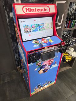 Nintendo switch/ switch 2 kiosk arcade cabinet