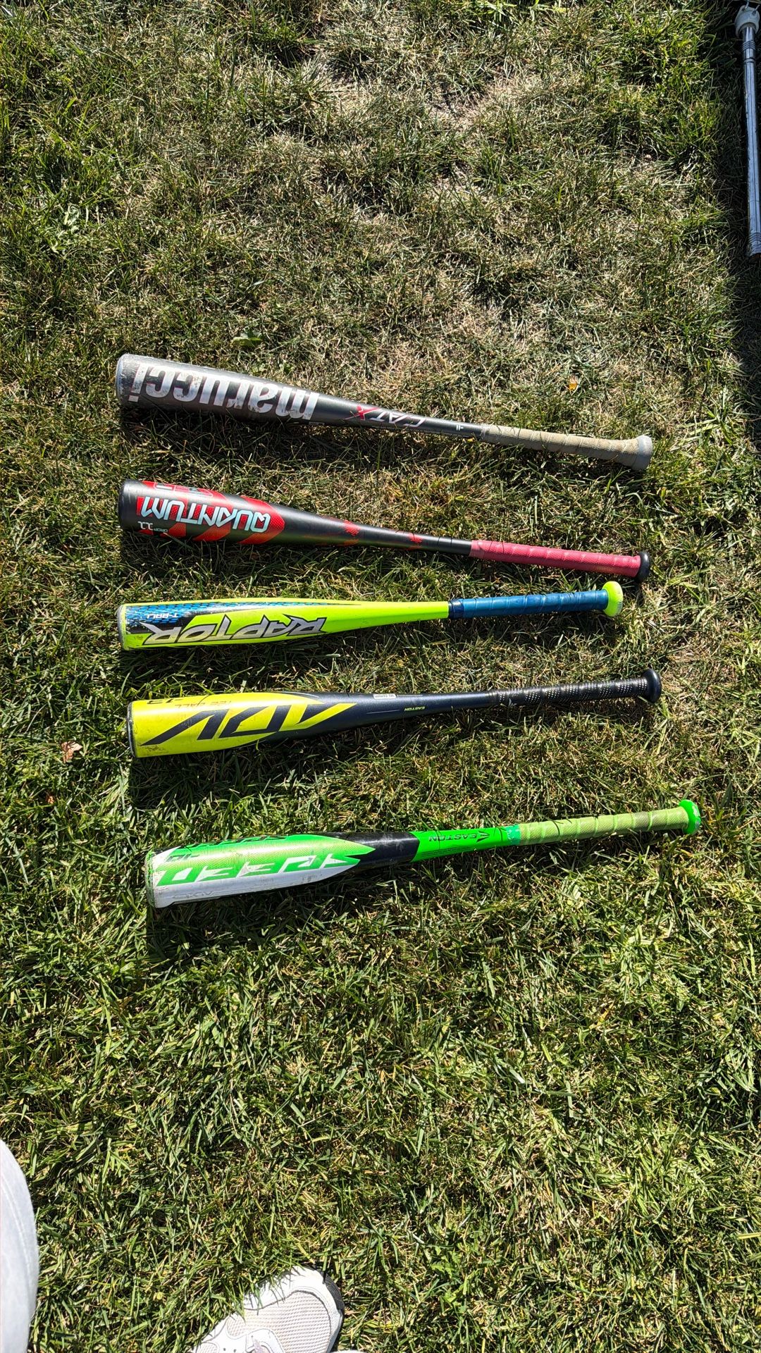 BASEBALL BATS ALL USA NOT USSSA