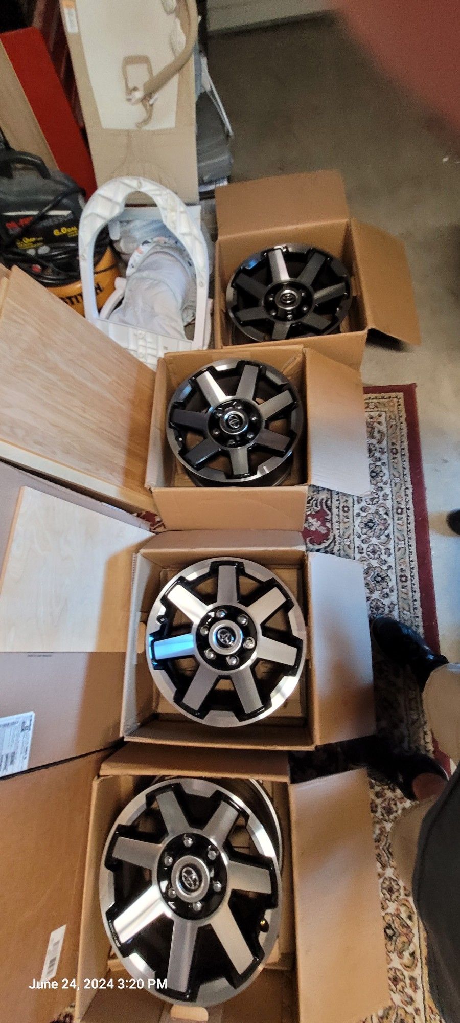 2023 Toyota 4runner TRD ORP Wheels